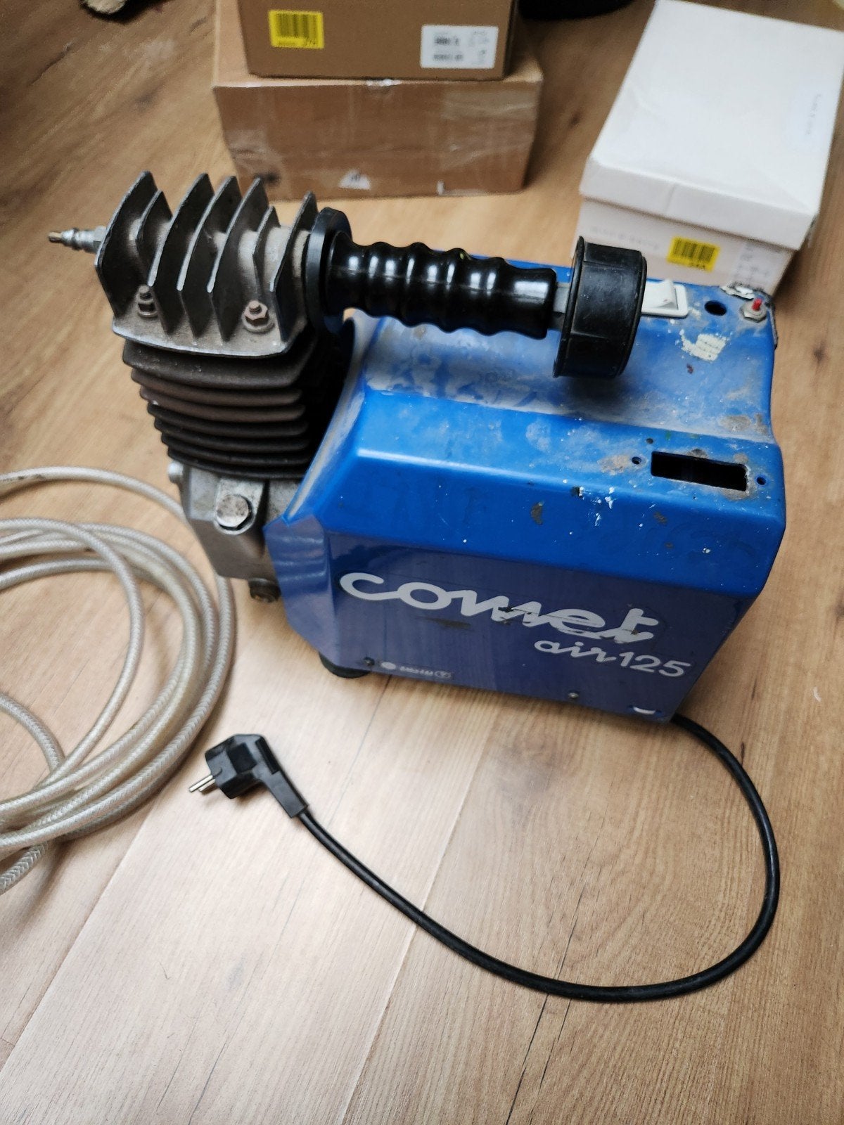 Comet Air 125 Compressor, Ophalen, Gebruikt, Minder dan 200 liter/min, Minder dan 6 bar
