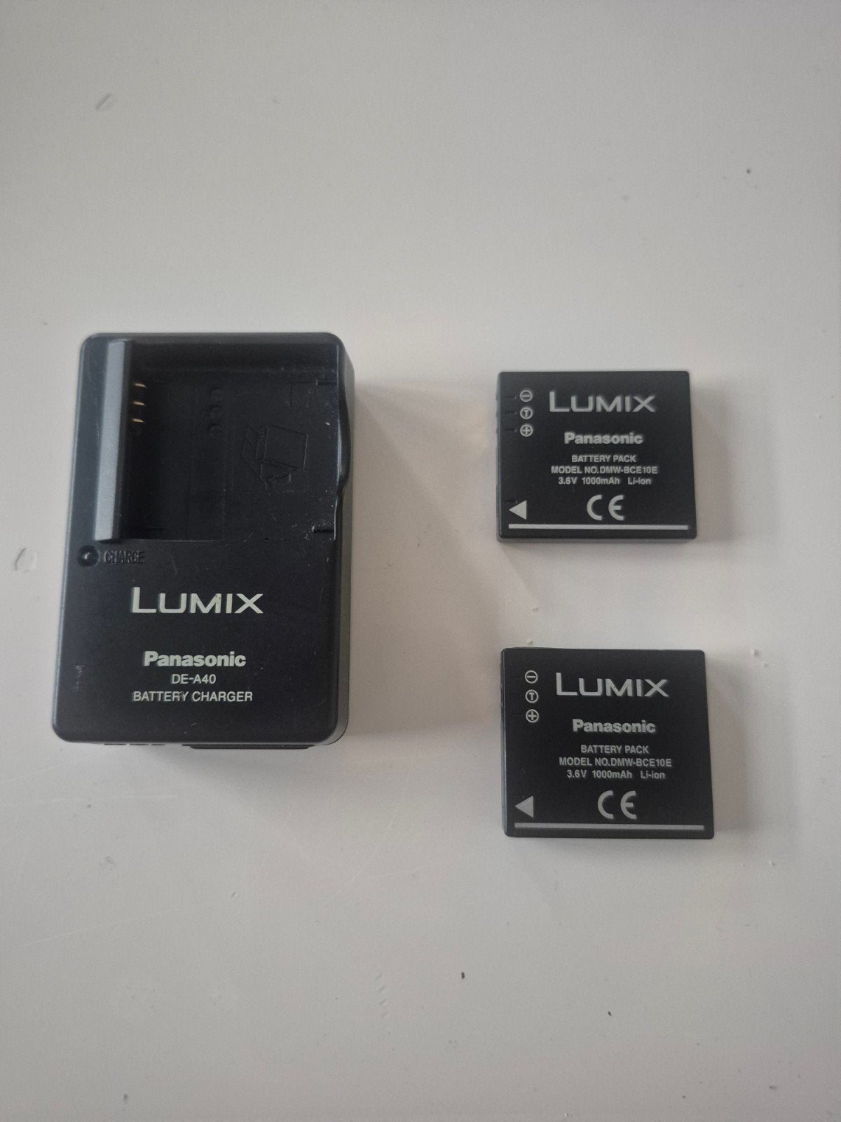 panasonic oplader en accu