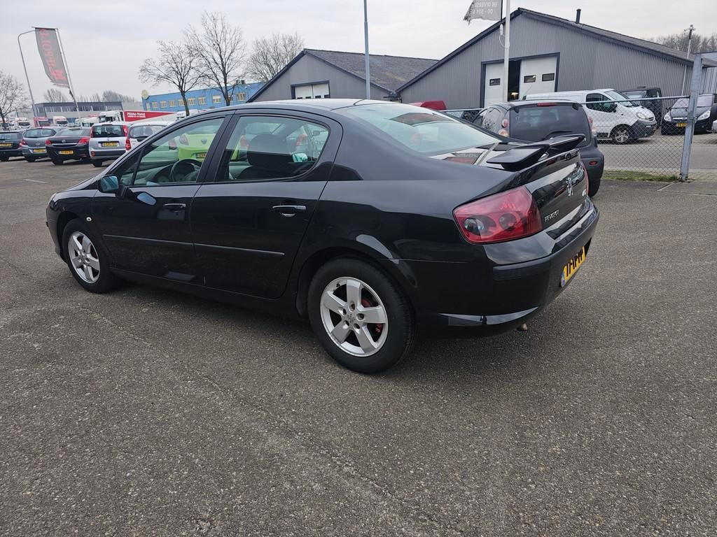 Peugeot 407 1.8-16V Premium, Zwart, 4 cilinders, 1749 cc, Zwart