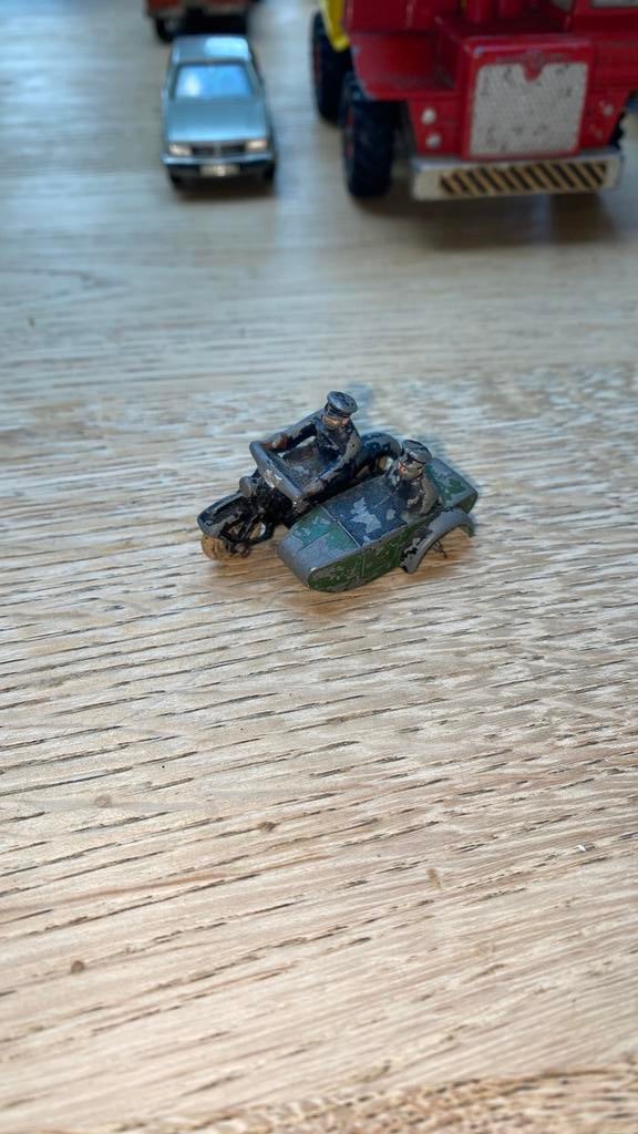 Dinky Toy zijspan militair, Ophalen of Verzenden, Gebruikt, Auto, Dinky Toys
