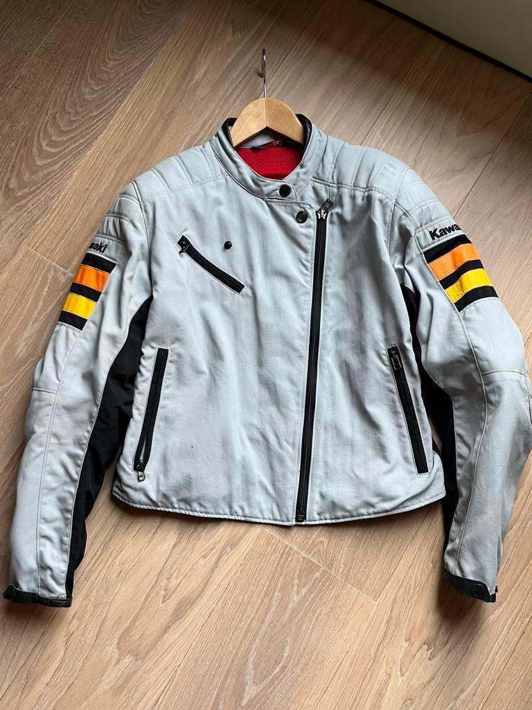 Stoer DAINESE motorjack KAWASAKI | dames | zgan, Dainese, Jas | textiel, Ophalen of Verzenden, Dames