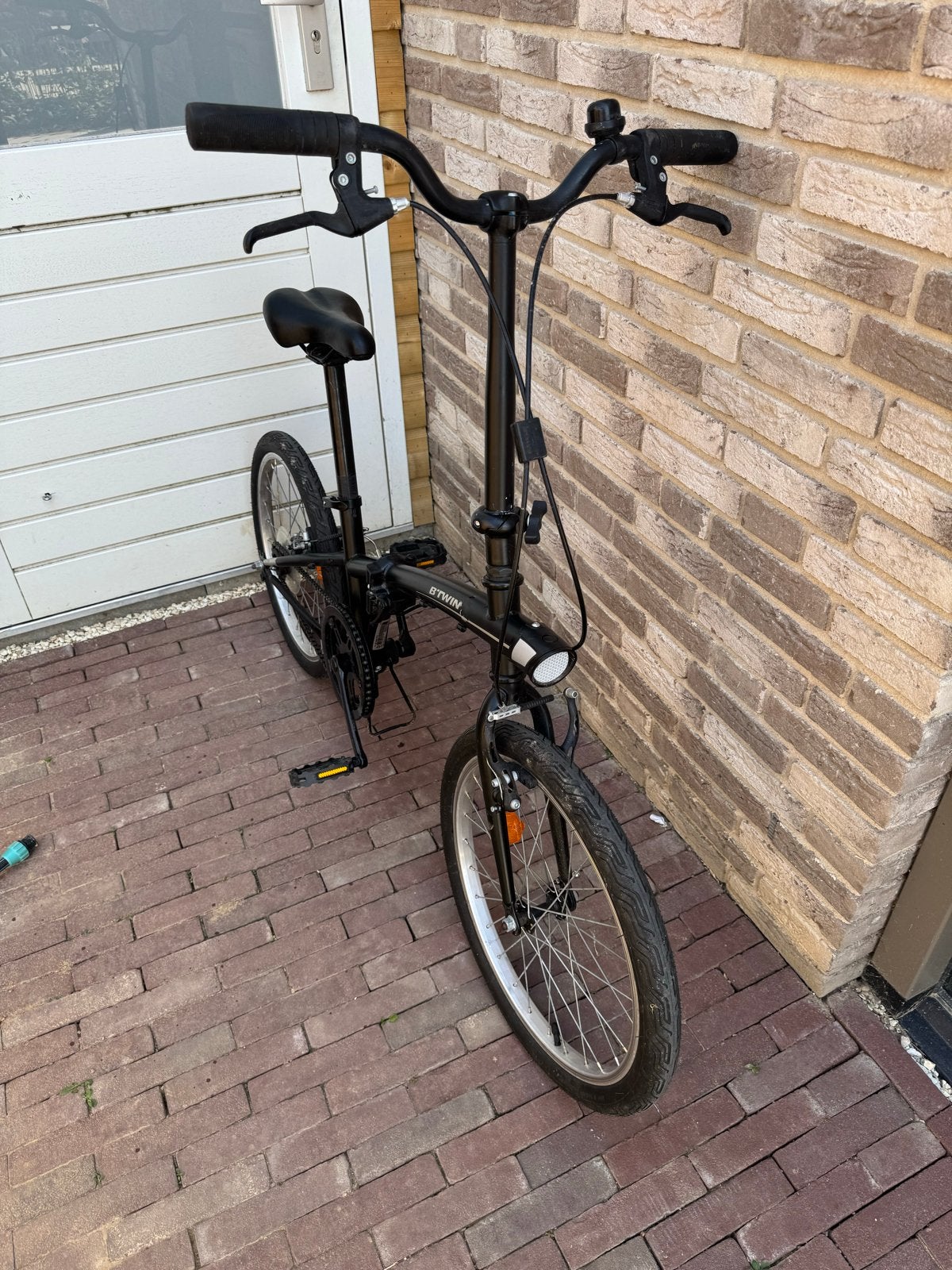 B'twin Tilt 100 vouwfiets - Zo goed als nieuw, 20 inch of meer, Velgrem, Zo goed als nieuw, Totaal opvouwbaar