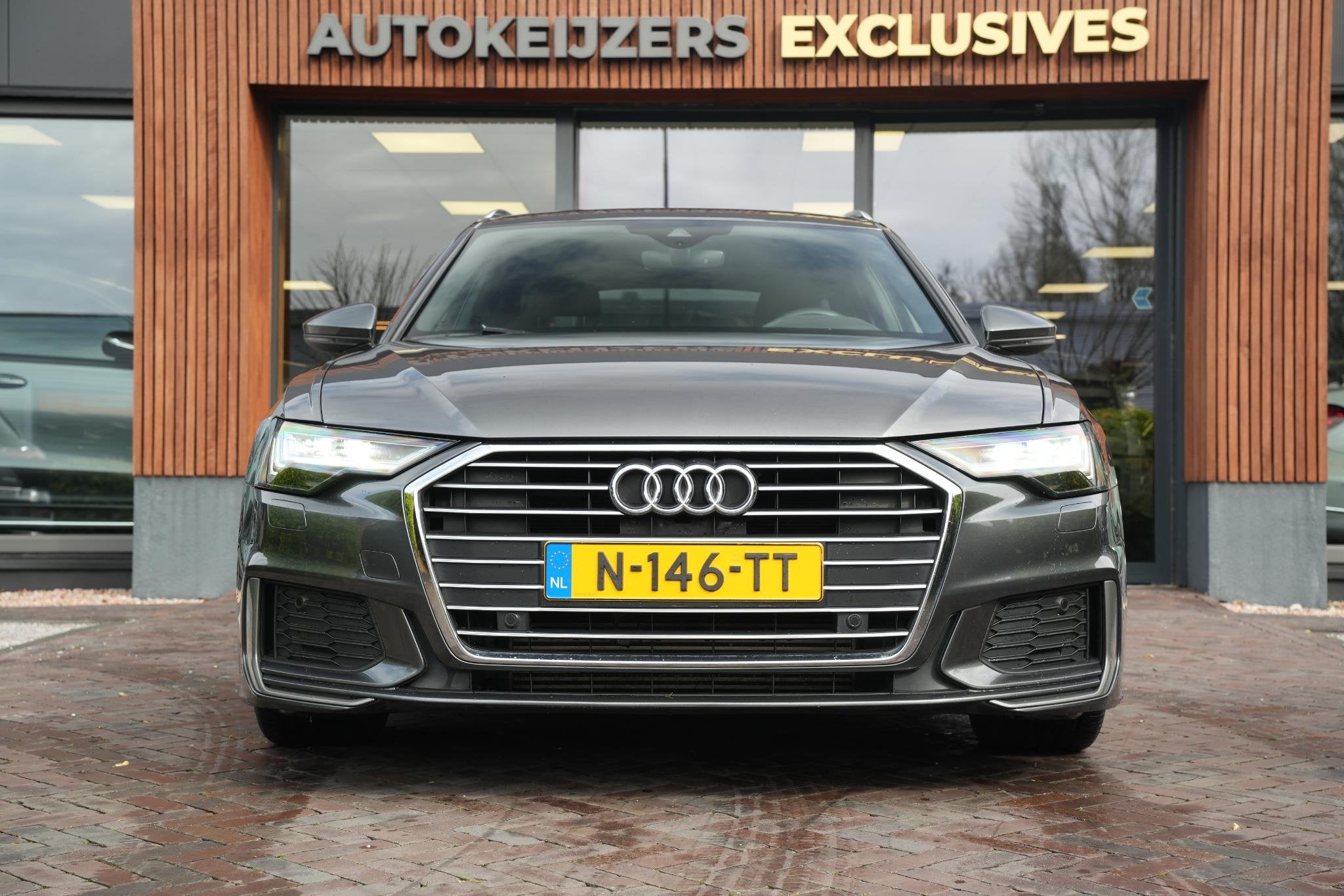 Audi A6 Avant 40 TFSI S edition LED Virtual Dash Cruise S Li, Gebruikt, Leder en Stof, Origineel Nederlands, 204 pk