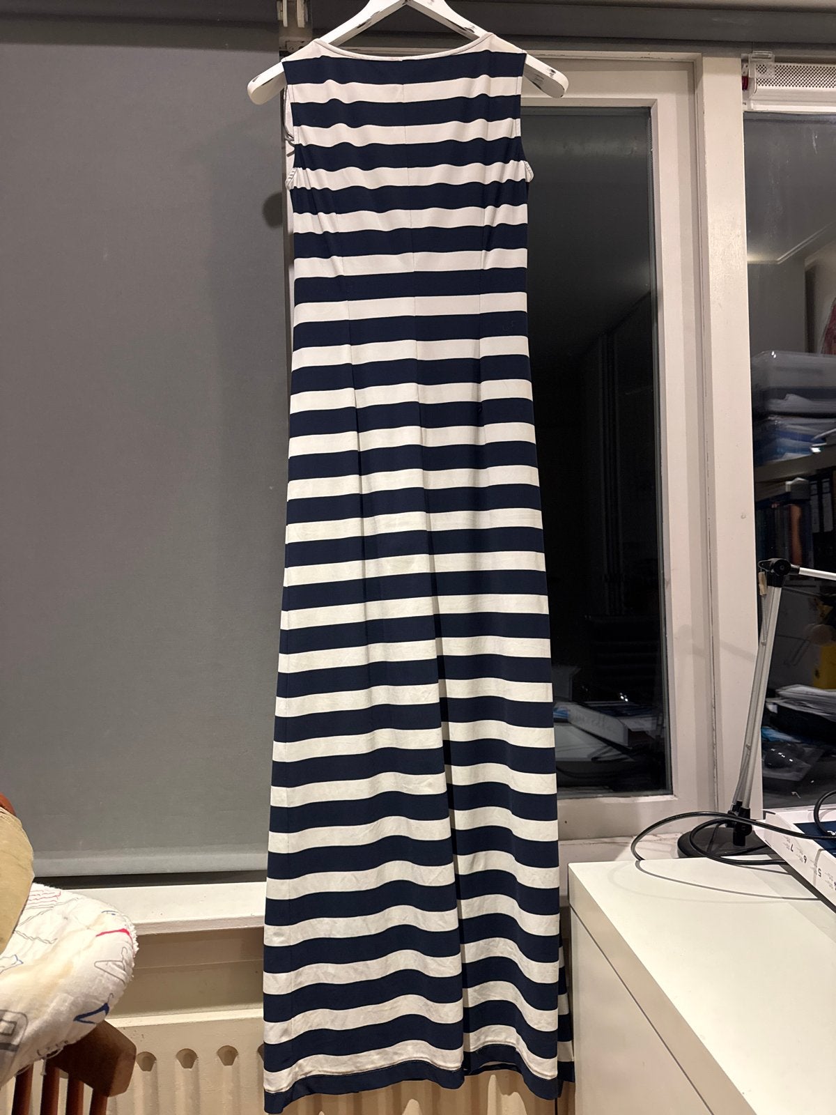 La Dress gestreepte jurk, Blauw, Ophalen of Verzenden, Zo goed als nieuw, Maat 36 (S)