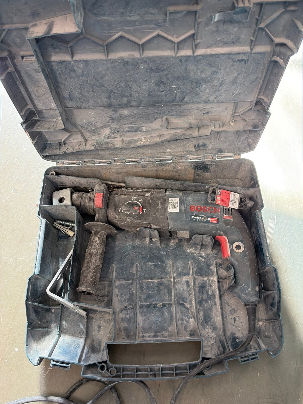 Bosch Professional GBH 2-26 F Boor- en Hakhamer, Ophalen, Boor- en/of Breekhamer, Klopboormechanisme, Gebruikt