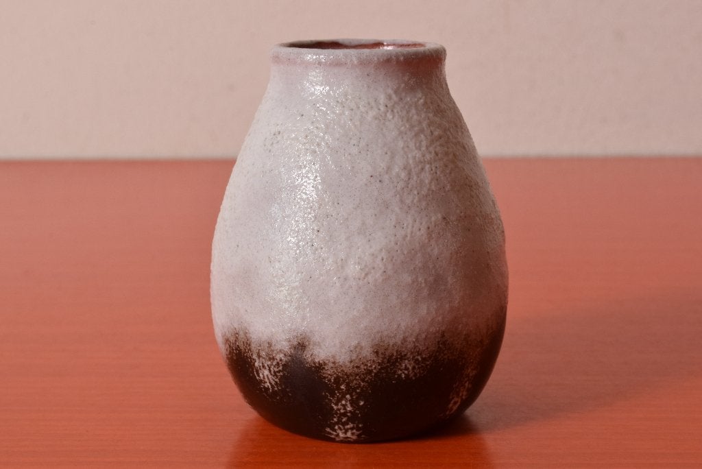 Retro vintage De Steenuil fat lava vaasje, Antiek en Kunst, Ophalen of Verzenden