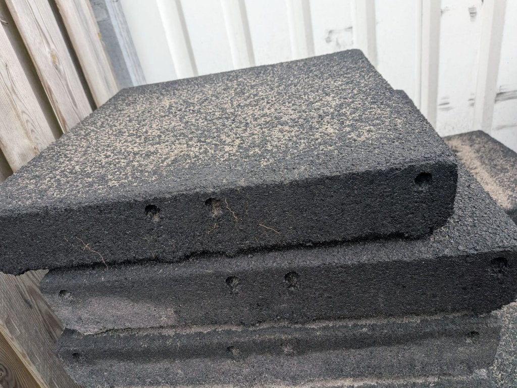 Rubberen tegels 50 x50 x 9cm, Dieren en Toebehoren, ., ., ., Weidegang