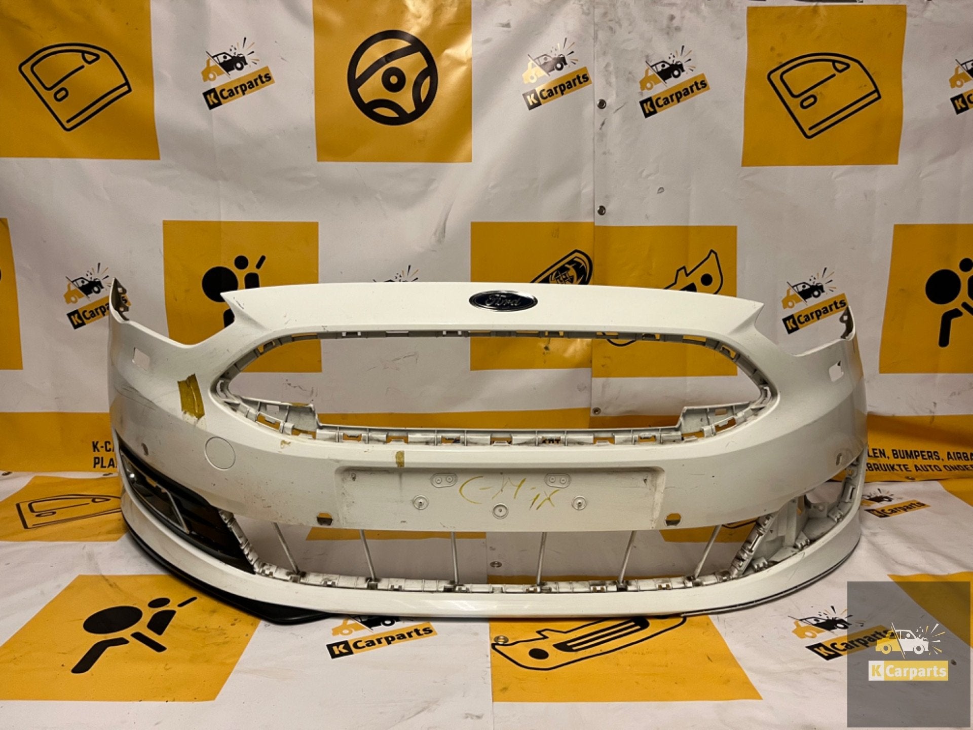 VOORBUMPER FORD C-MAX 2016+ PDC KLS LKN0097A bumper, Auto-onderdelen, Info@fabrikant.eu, Ophalen of Verzenden, Ford, Bumper