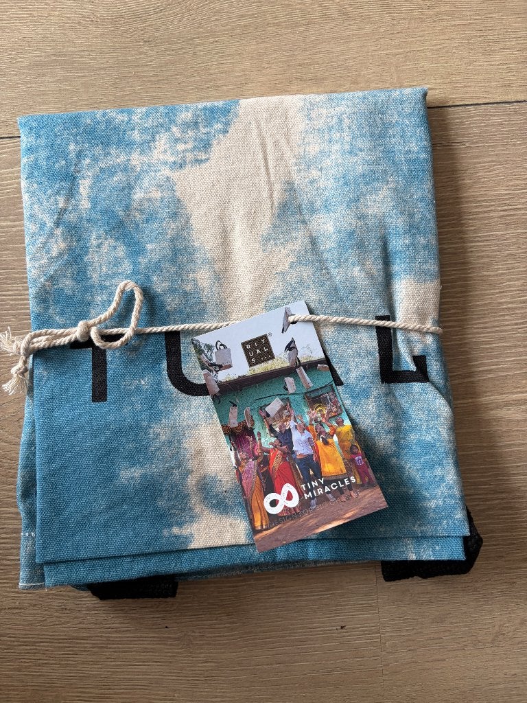 Rituals beach bag/ strandtas/ tas/ shopper nieuw, Ophalen of Verzenden, Nieuw, Blauw, Shopper