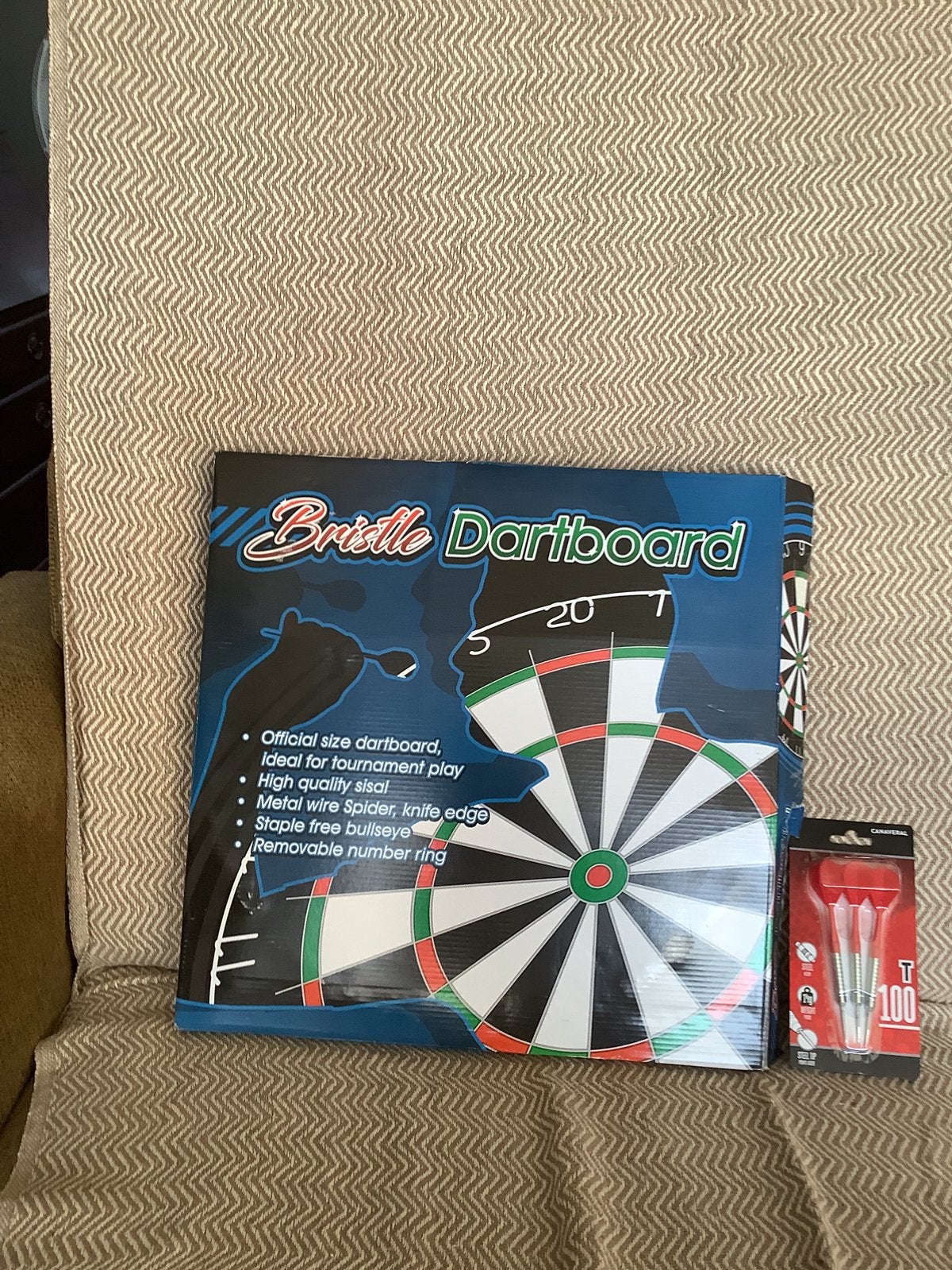 Bristle dartboard, Sport en Fitness, Ophalen, Nieuw, Dartbord