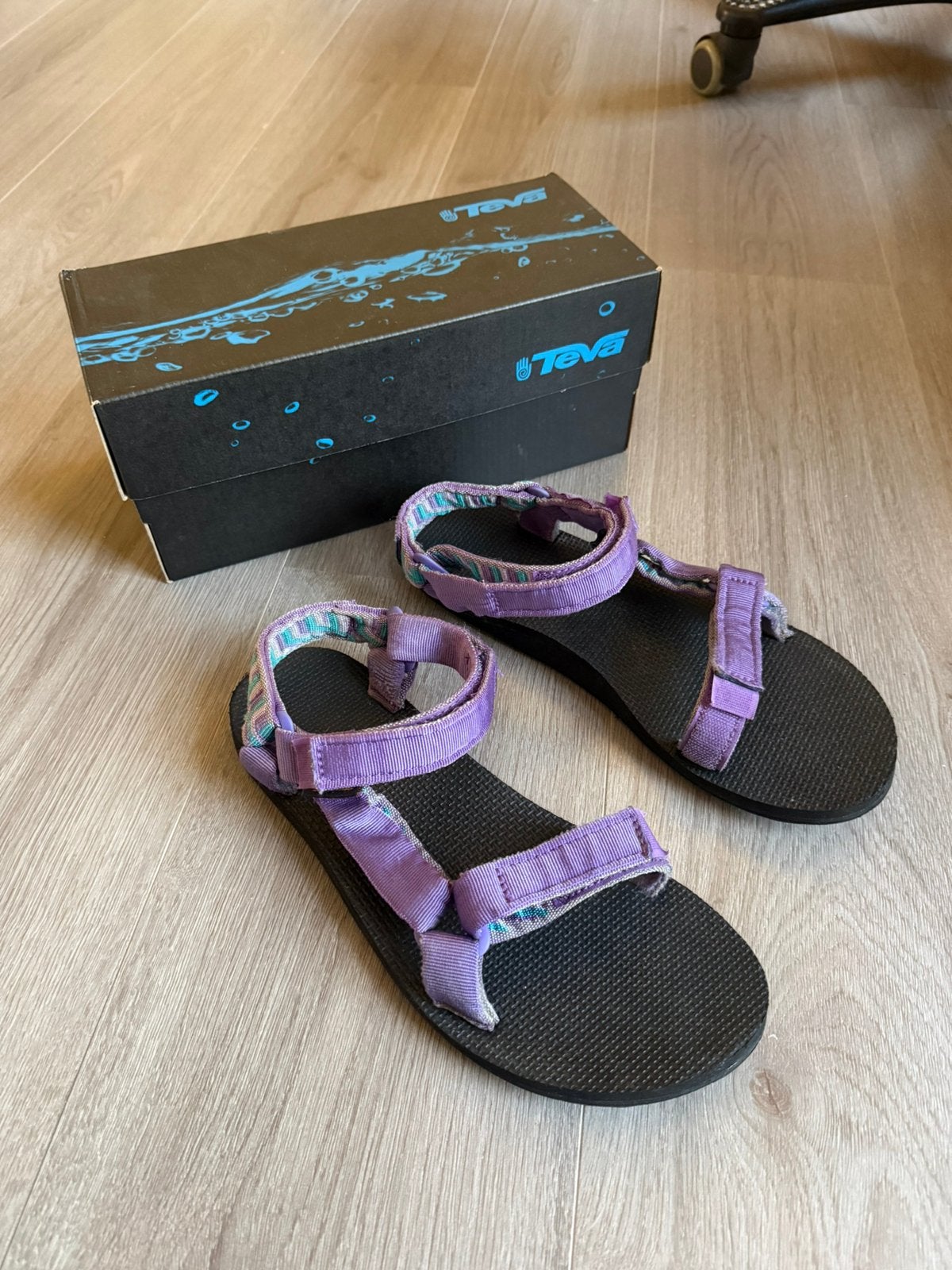 Teva’s sandalen maat 41 paars, Overige kleuren, Zo goed als nieuw, Sandalen of Muiltjes, Ophalen of Verzenden