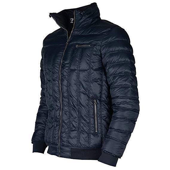 Blauwe Horka Tristan herenjas XS en M, Blauw, Ritssluiting, XS, Nieuw