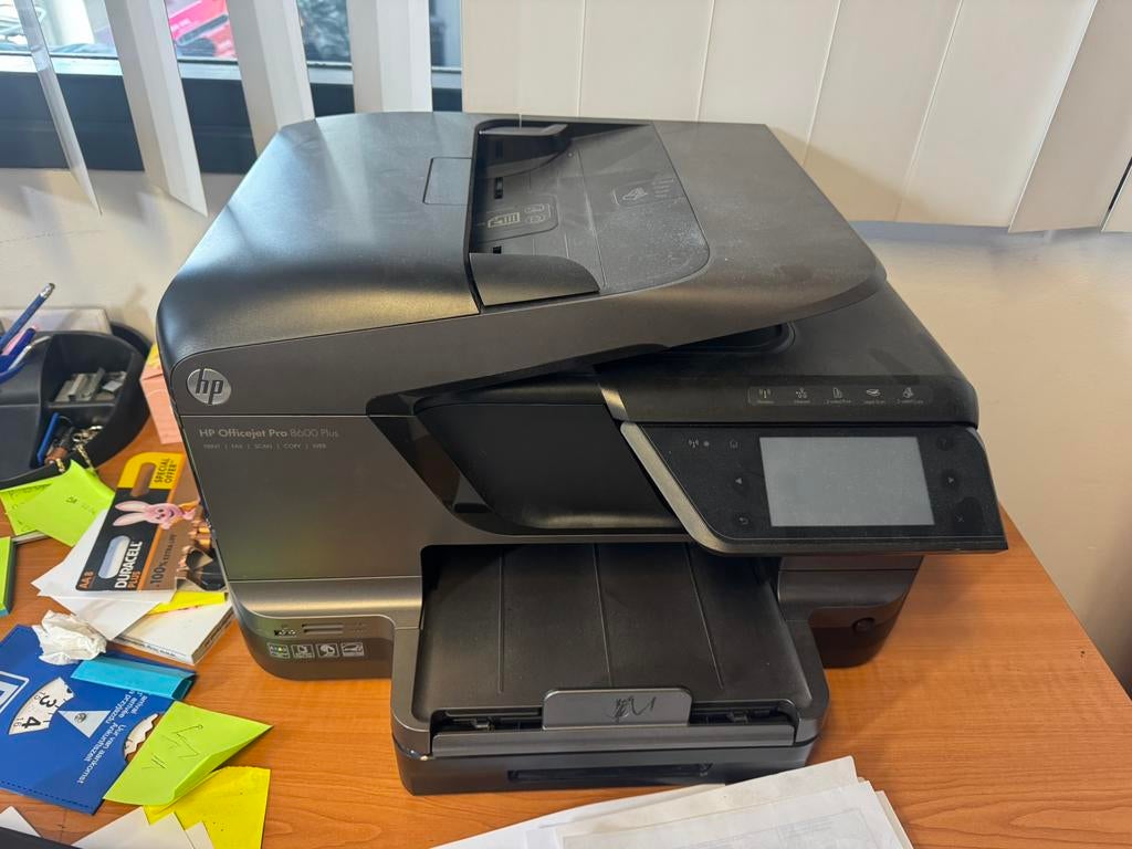 PRINTER HP OfficeJet Pro 8600  met NIEUWE inkt DEFECT, Ophalen, Gebruikt, All-in-one, Draadloos