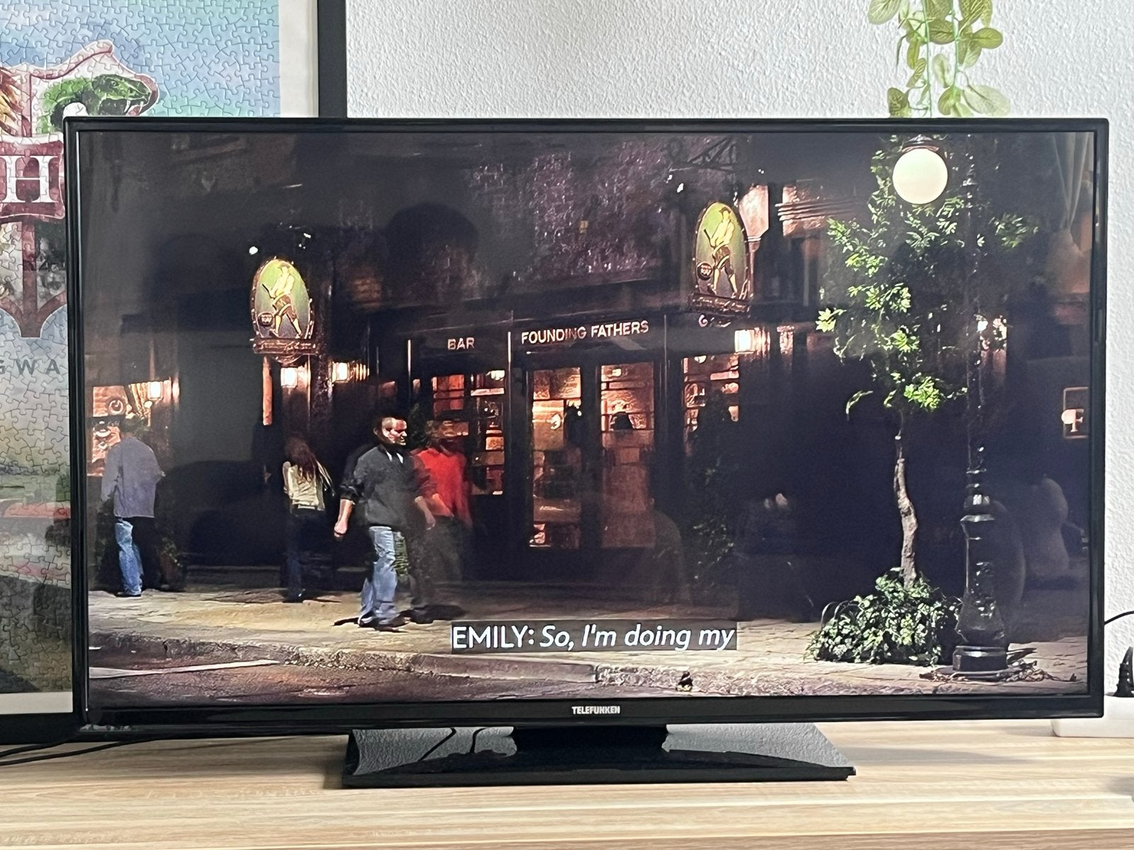 Telefunken 38 inch TV, 50 Hz, 80 tot 100 cm, Full HD (1080p), Ophalen