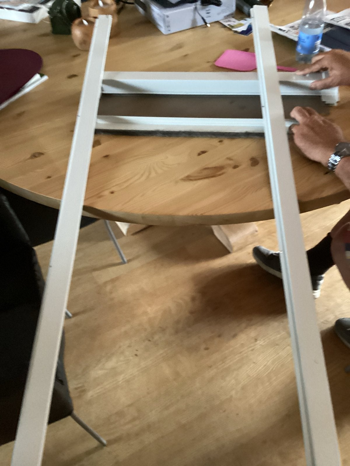Luxaflex Hor - Wit, verstelbaar, Ophalen, Gebruikt, Minder dan 80 cm, Overige typen