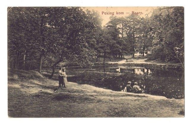 Baarn - Peking kom - volk (1917) - blokstempel N'megen-A'dam, Verzenden, Voor 1920, Gelopen, Utrecht