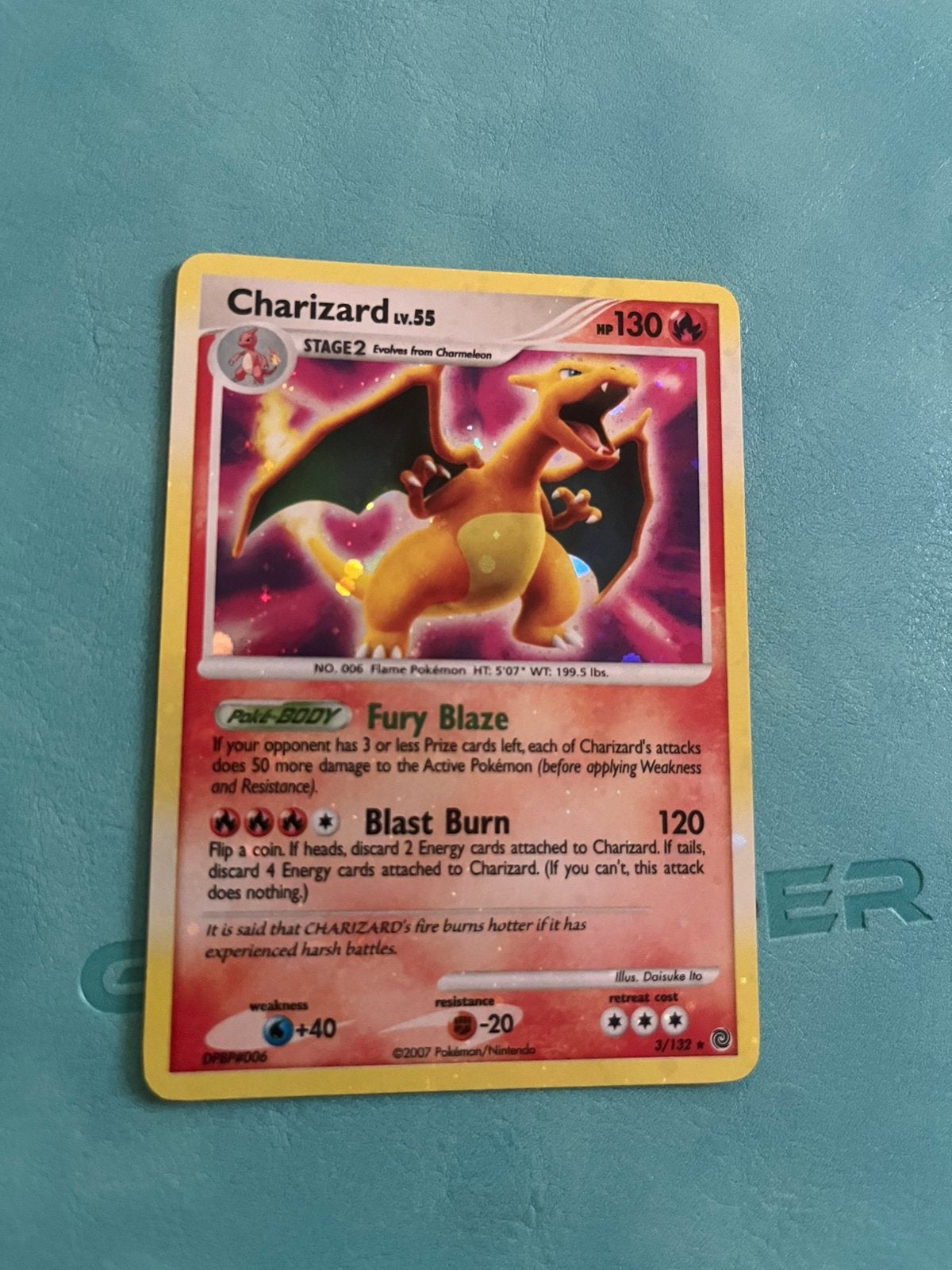Charizard lv. 55, Ophalen of Verzenden, Zo goed als nieuw