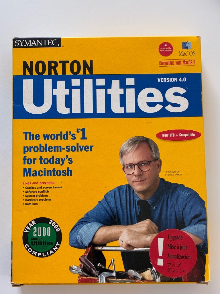 Apple Macintosh software Norton Utilities 4, Ophalen of Verzenden, Norton Utilities