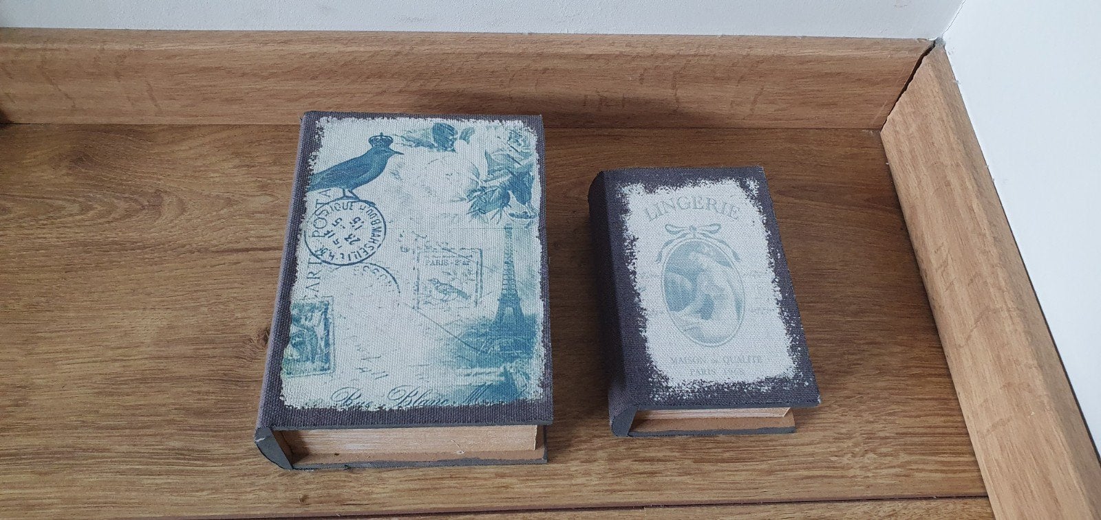 2 x boek doos decoratief boek opbergboek, Ophalen of Verzenden, Nieuw