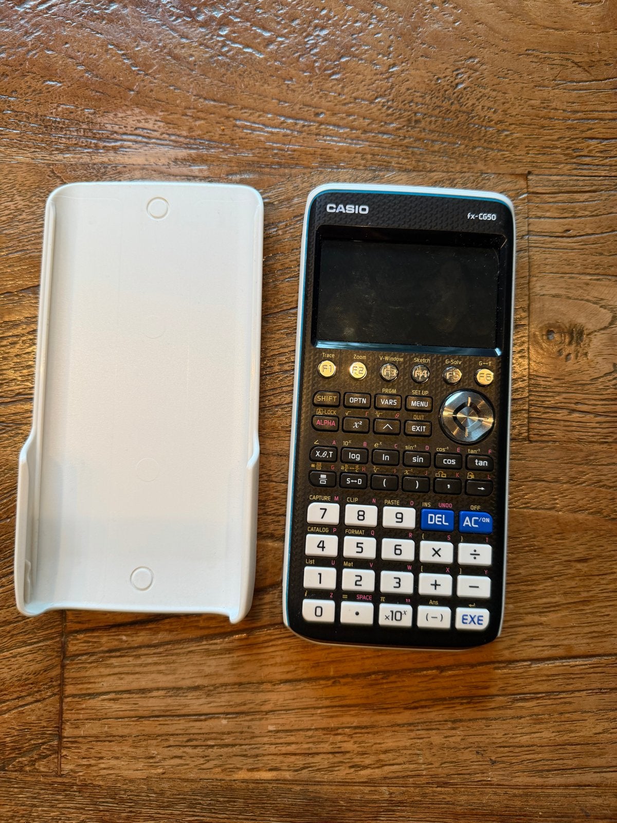 Casio fx-CG50 Grafische Rekenmachine - Zwart, Ophalen of Verzenden, Grafische rekenmachine, Zo goed als nieuw