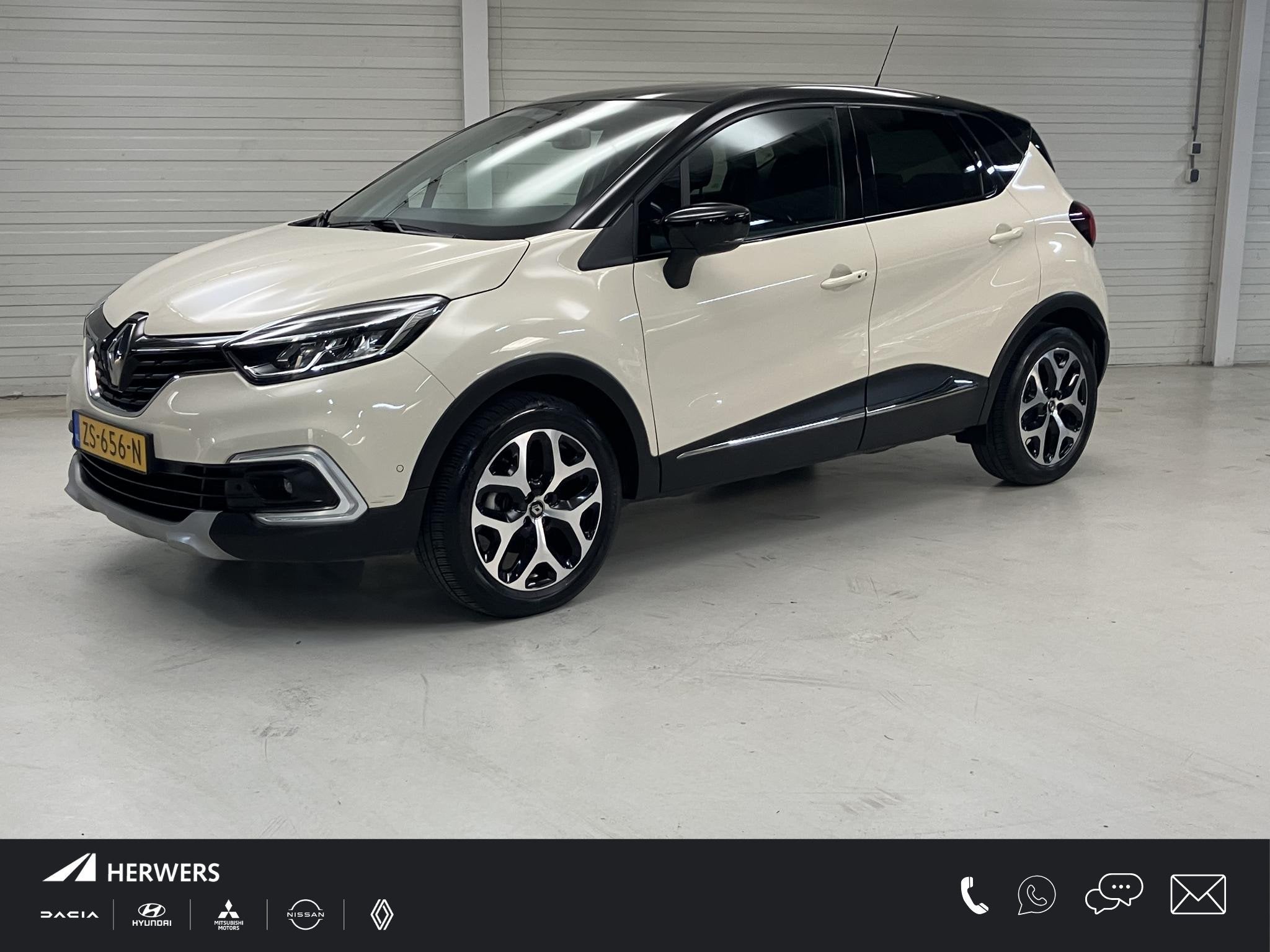 Renault Captur 1.3 TCe Intens / Eerste Eigenaar / Panoramada, Auto's, Stof, Gebruikt, Euro 6, 4 cilinders
