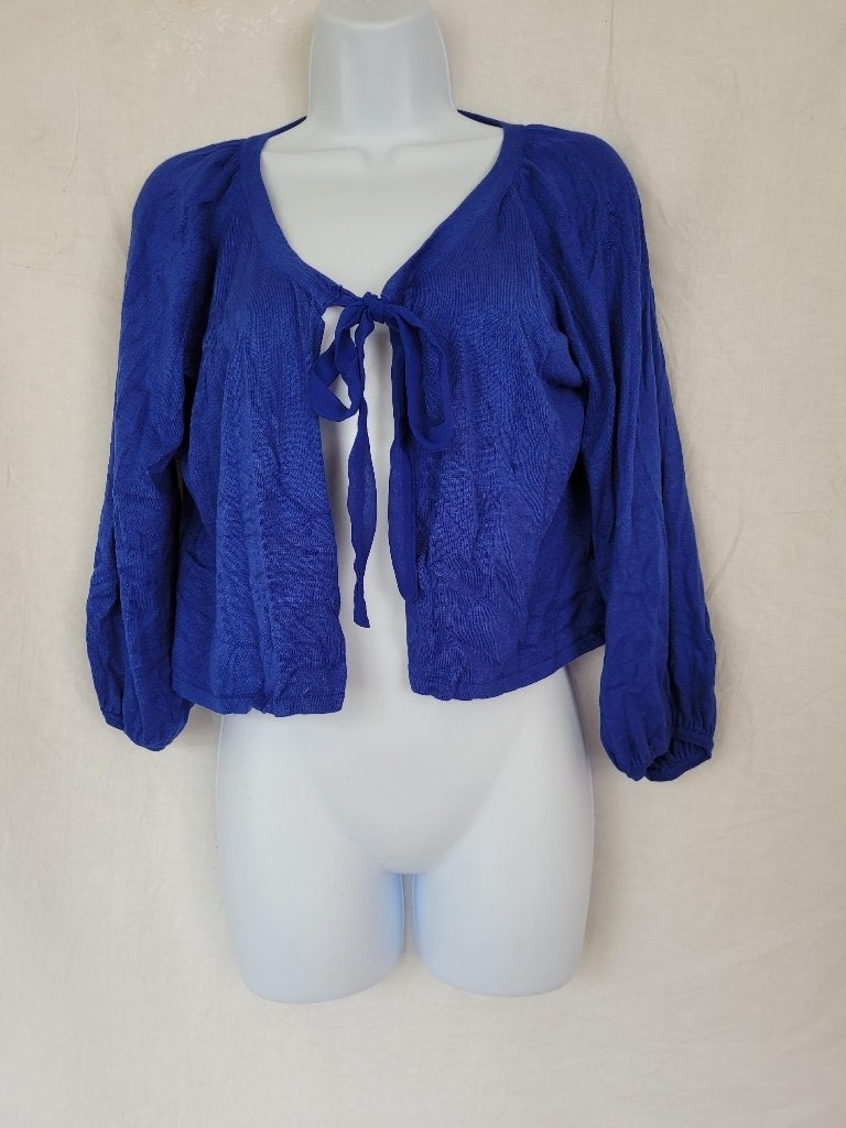 Leuk blauw damesvest mt XL merk Trend One, Blauw, ., Maat 46/48 (XL) of groter, Ophalen of Verzenden