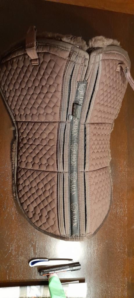 Edix 8-pocket merino halfpad, maat XS, bruin, Verzenden, Zo goed als nieuw