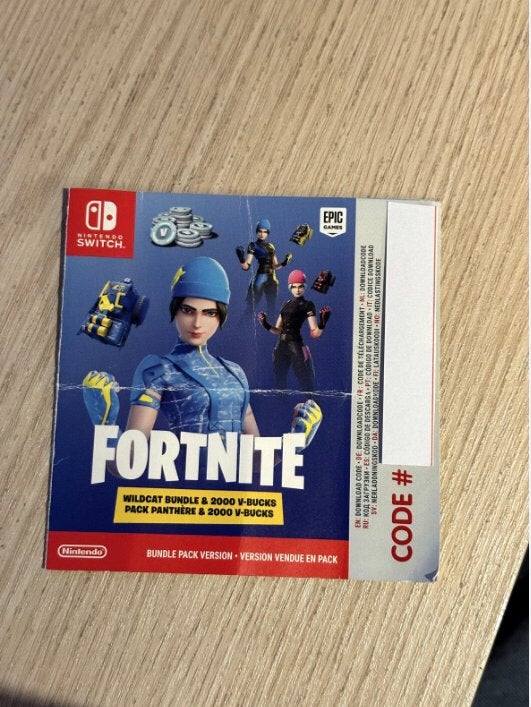 Wildcat fortnite skin, Ophalen of Verzenden, Zo goed als nieuw