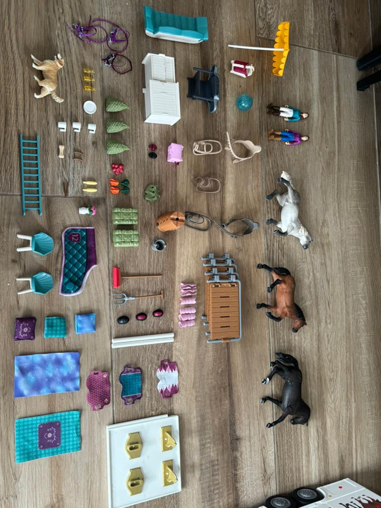 Schleich paardenwagen, Ophalen, Gebruikt