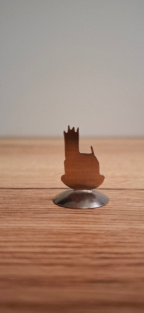 Sluis Stadhuis standaardje souvenir, Ophalen of Verzenden, Gebruikt, Overige typen