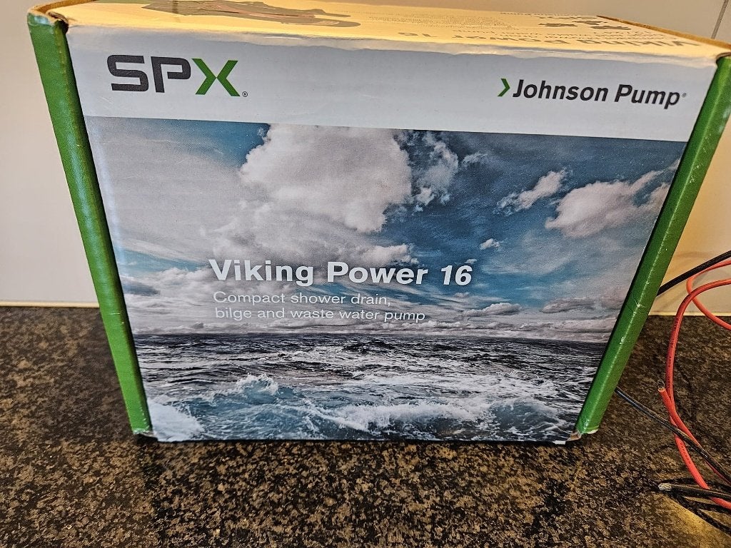 Johnson Pump Viking Power 16 vuilwaterpomp, Watersport en Boten, Ophalen of Verzenden, Nieuw, Motor en Techniek, Motorboot