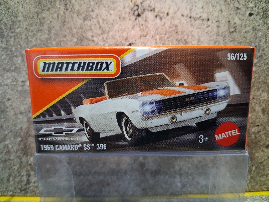 1969 Chevrolet Camaro SS 396 van Matchbox, Ophalen, Nieuw, Auto