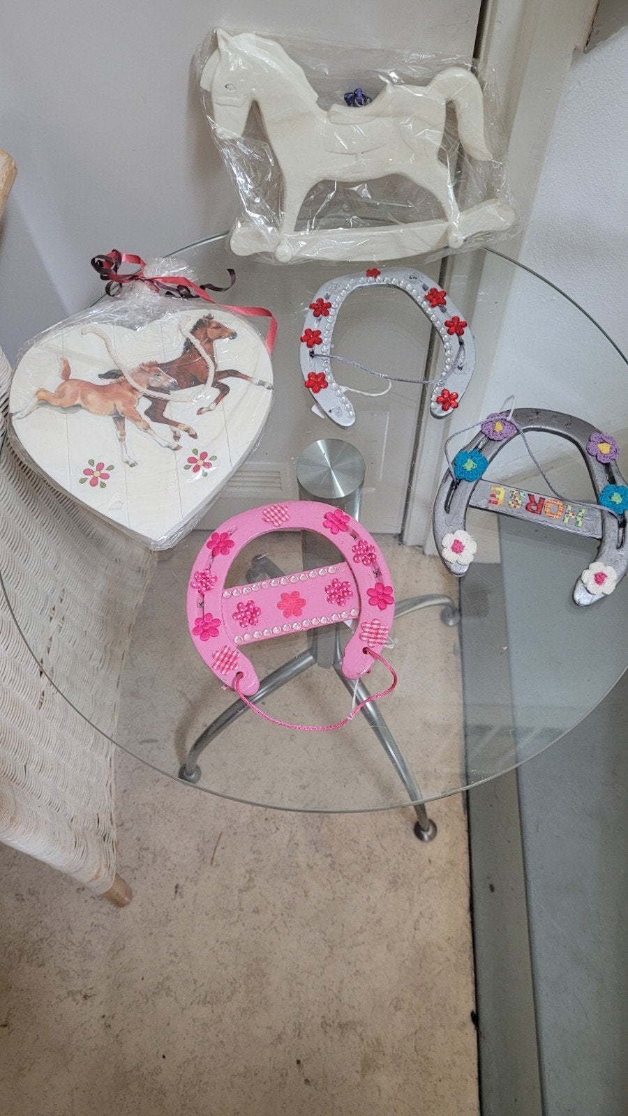 Decoratieve paarden en hoefijzers, Hobby en Vrije tijd, Overige Hobby en Vrije tijd, Zo goed als nieuw, Ophalen