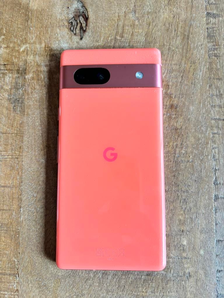 Google Pixel 7a - 128GB Coral, Telecommunicatie, Mobiele telefoons | Overige merken, Ophalen, Gebruikt, Klassiek of Candybar, Zonder simlock
