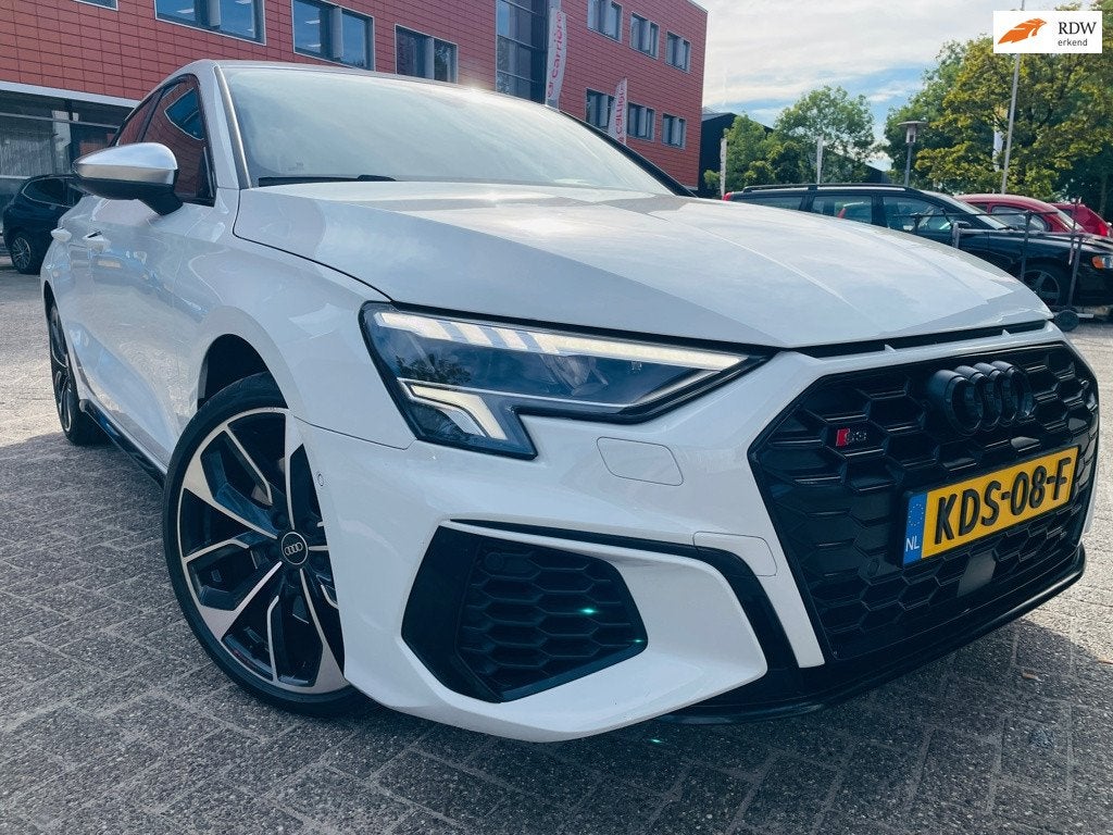 Audi A3 SPORTBACK 35 TFSI full S3 Pack, Auto's, 4 cilinders, 150 pk, Wit, Leder