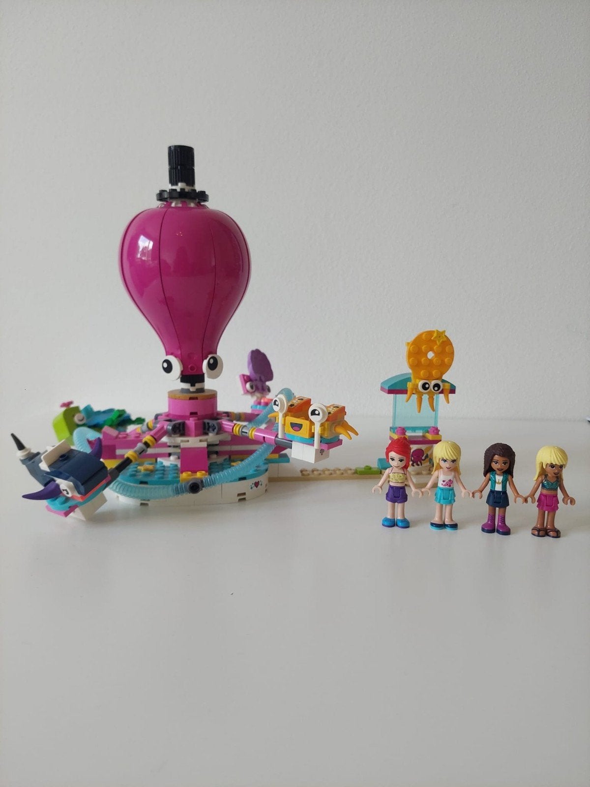 LEGO Friends Pretpark Octopus Achtbaan 41373, Ophalen of Verzenden, Zo goed als nieuw, Overige merken