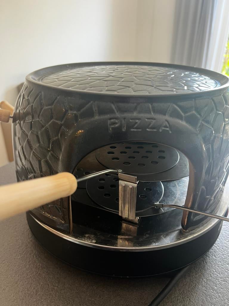 Bestron pizza maker, Ophalen, Zo goed als nieuw, Elektrisch, Fondueset