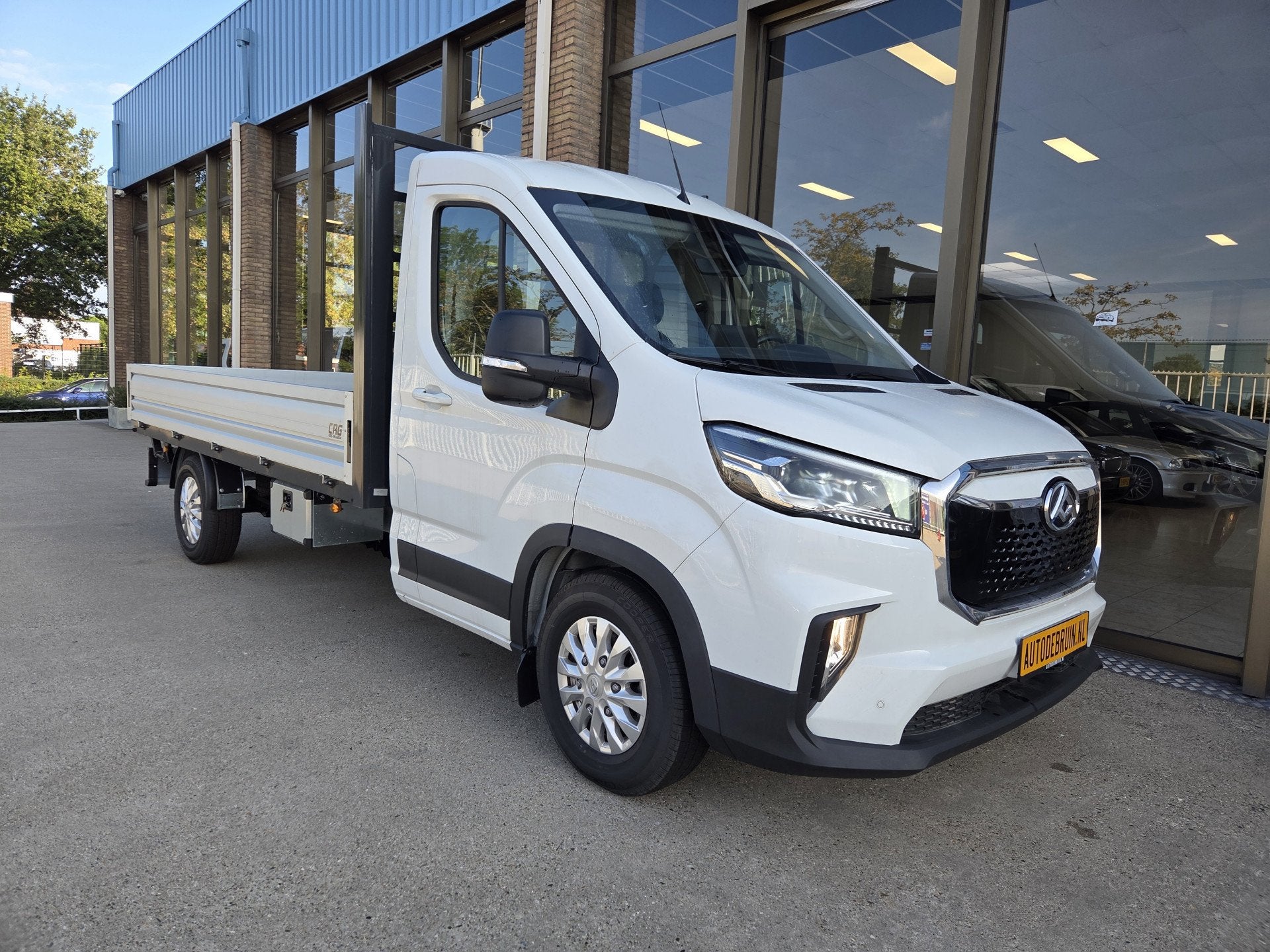 Maxus eDeliver 9 L4 65 kWh Airco Cruisecontrol Stoelverwarmi, Stof, Gebruikt, Zwart, 2640 kg