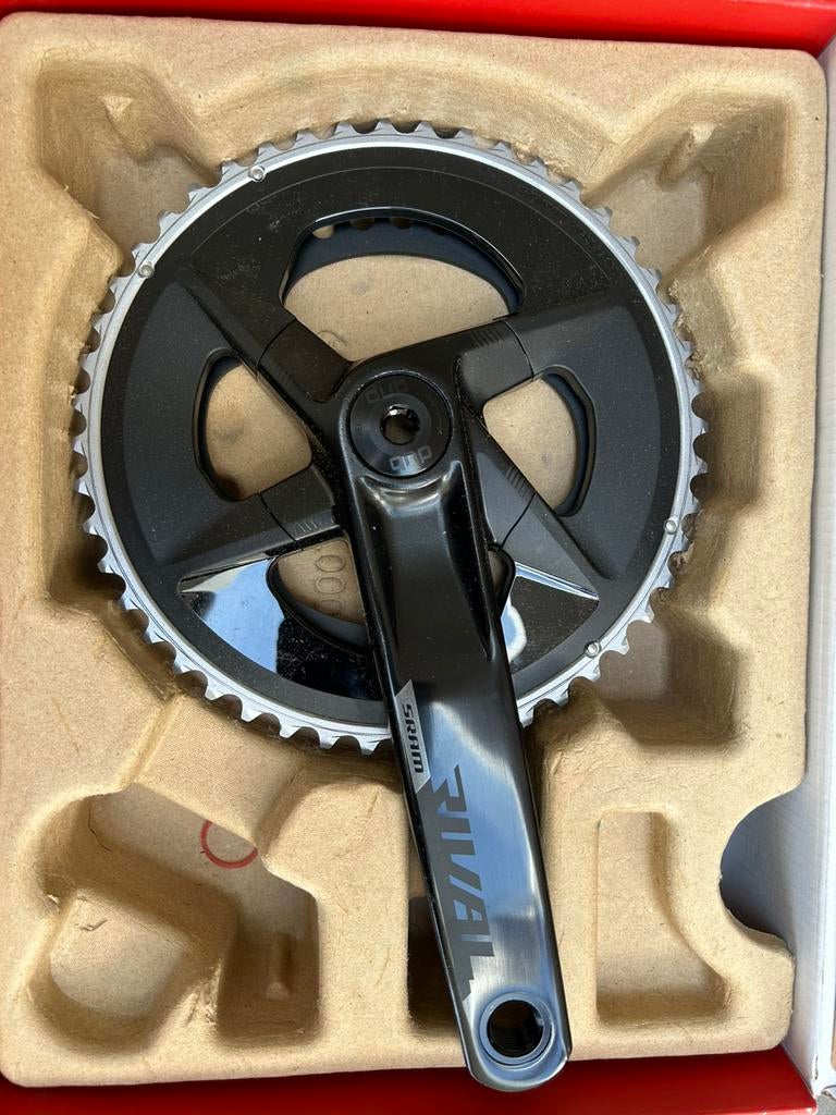 Sram XX  Red calliper AXS klem, crankstel Rival,, Crankstel of Pedalen, Ophalen of Verzenden, Zo goed als nieuw, Aluminium
