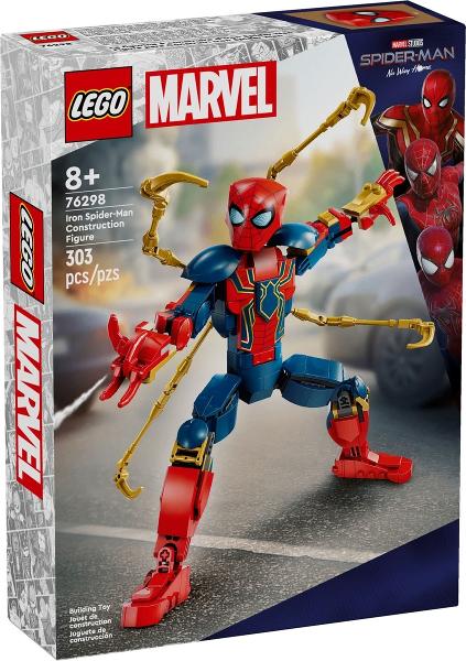 Lego Super Heroes 76298 Iron Spider-Man Construction Figure, Ophalen of Verzenden, Nieuw, Complete set, Lego