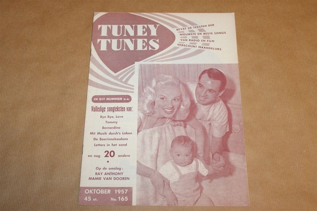 Tuney Tunes - No. 165 - Oktober 1957, Verzamelen, Ophalen of Verzenden, 1940 tot 1960, Knipsel(s)