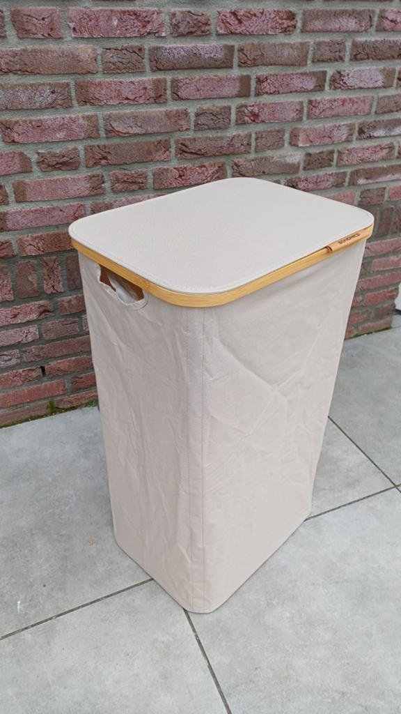 Wasmand 90 liter beige uitneembare binnen zak, Ophalen of Verzenden, Nieuw, Beige, Overige typen