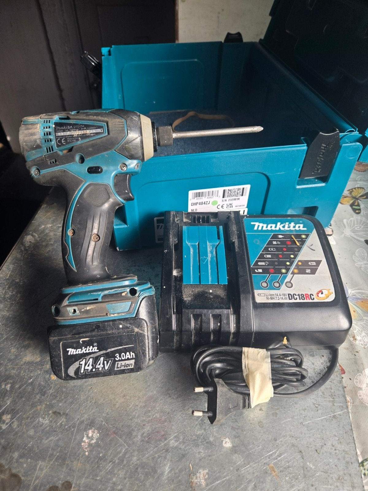 makita accuboor, Ophalen, Gebruikt, Boor- en Schroefmachine