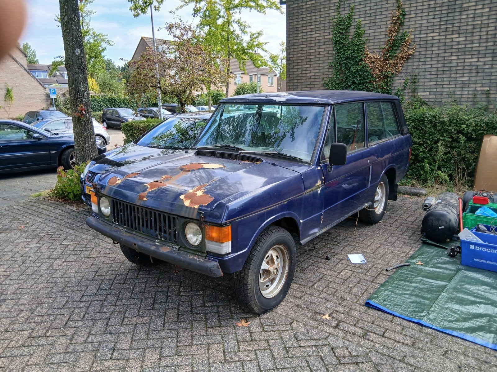range rover 1974  voor de liefhebbers opknapper uniek 3d, Auto's, 132 pk, Particulier, Geïmporteerd, Te koop