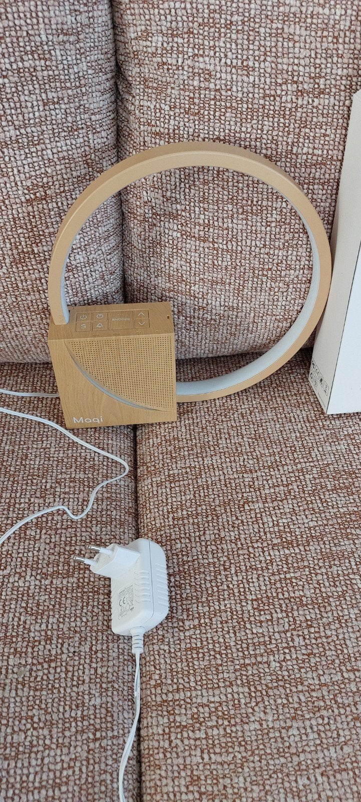 LED Nachtlamp met USB Oplaadfunctie & Dimbare Wekker, Ophalen, Nieuw