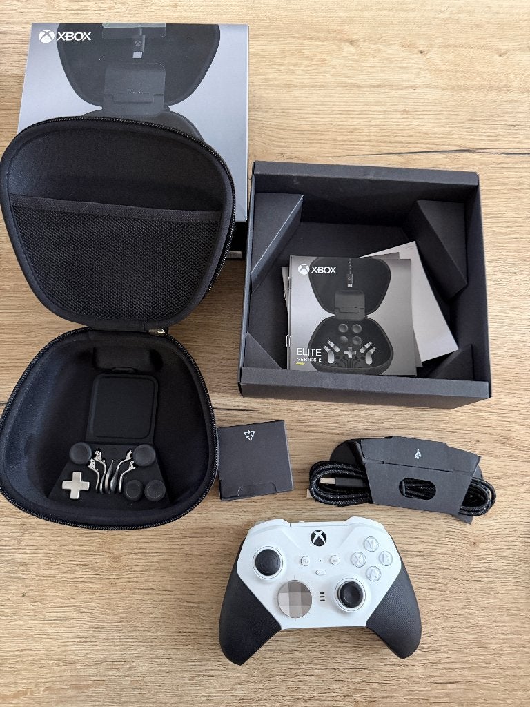Xbox Elite Series 2 Draadloze Controller Wit, Spelcomputers en Games, Spelcomputers | Xbox | Accessoires, Ophalen of Verzenden
