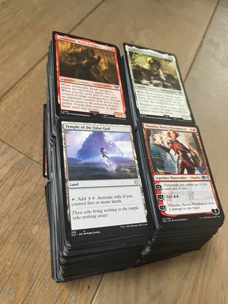 1000+ magic the gathering kaarten, Verzenden, Zo goed als nieuw, Meerdere kaarten