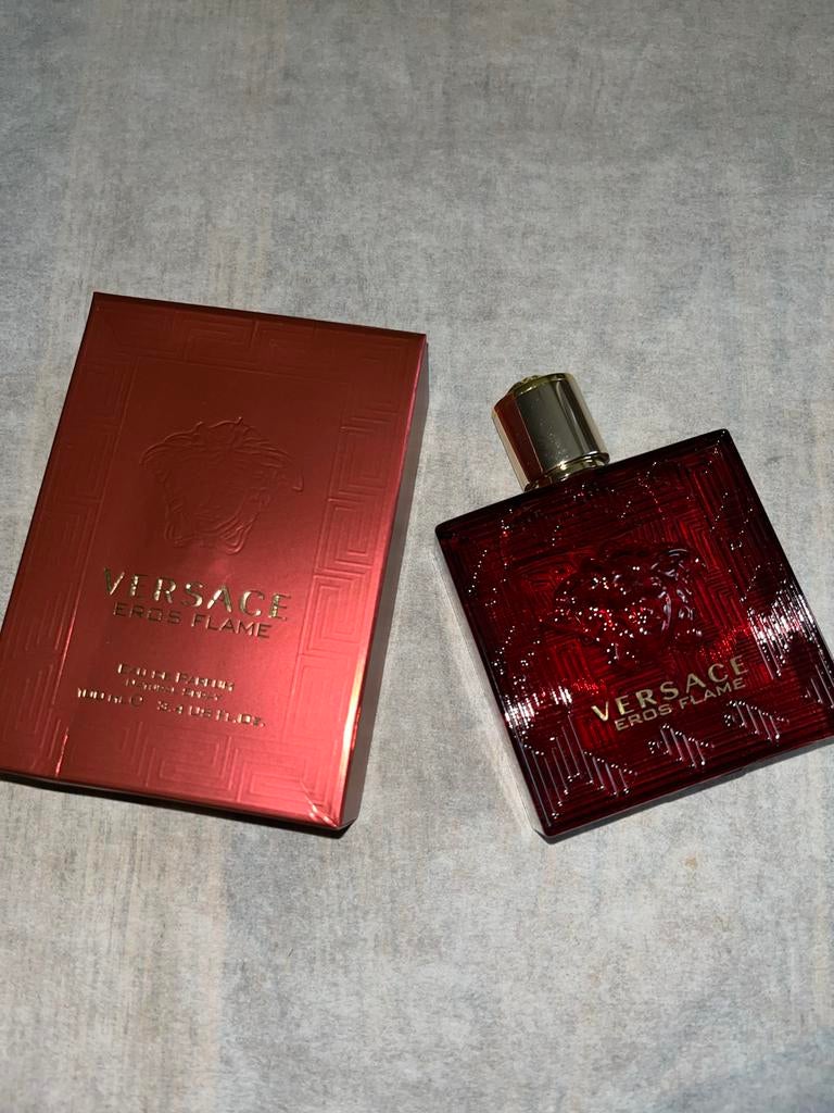 Versace Eros Flame Eau de Parfum 100ml, Ophalen of Verzenden, Zo goed als nieuw