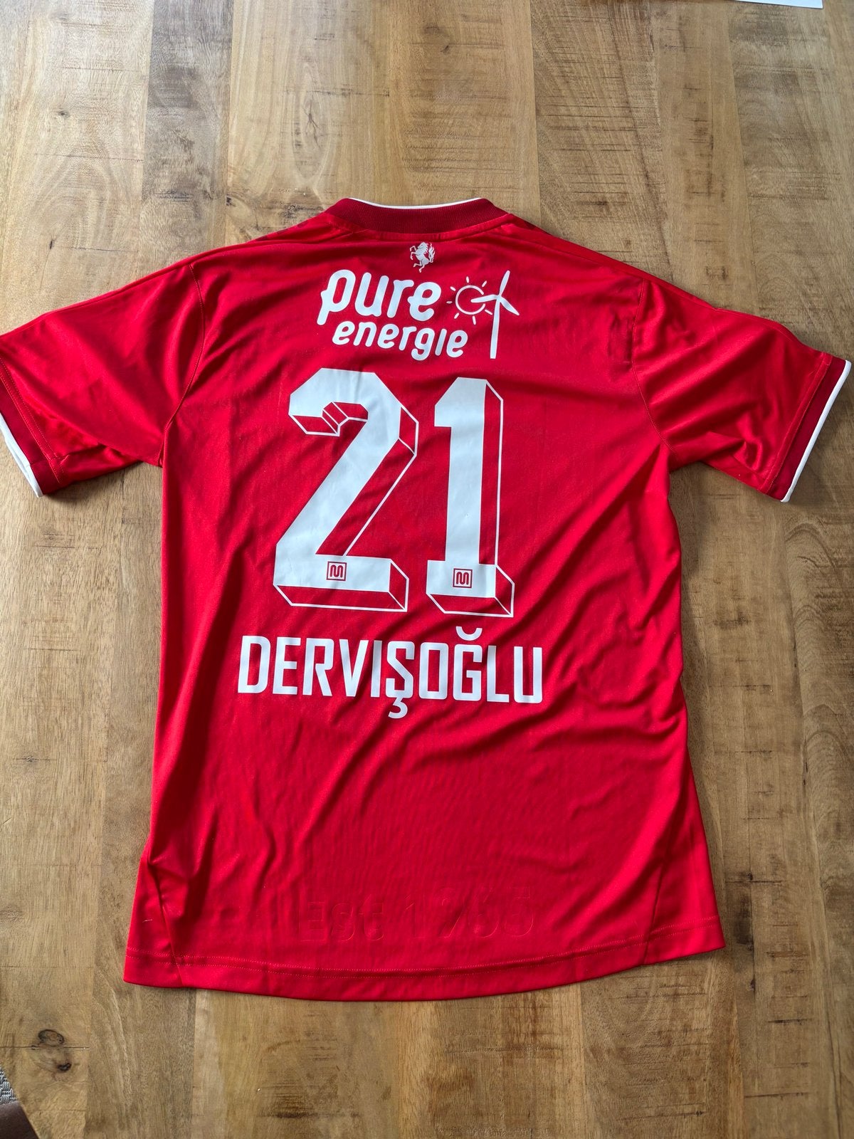 Matchworn shirt Dervişoğlu FC Twente seizoen 2020, Ophalen of Verzenden, Zo goed als nieuw, F.C. Twente, Shirt