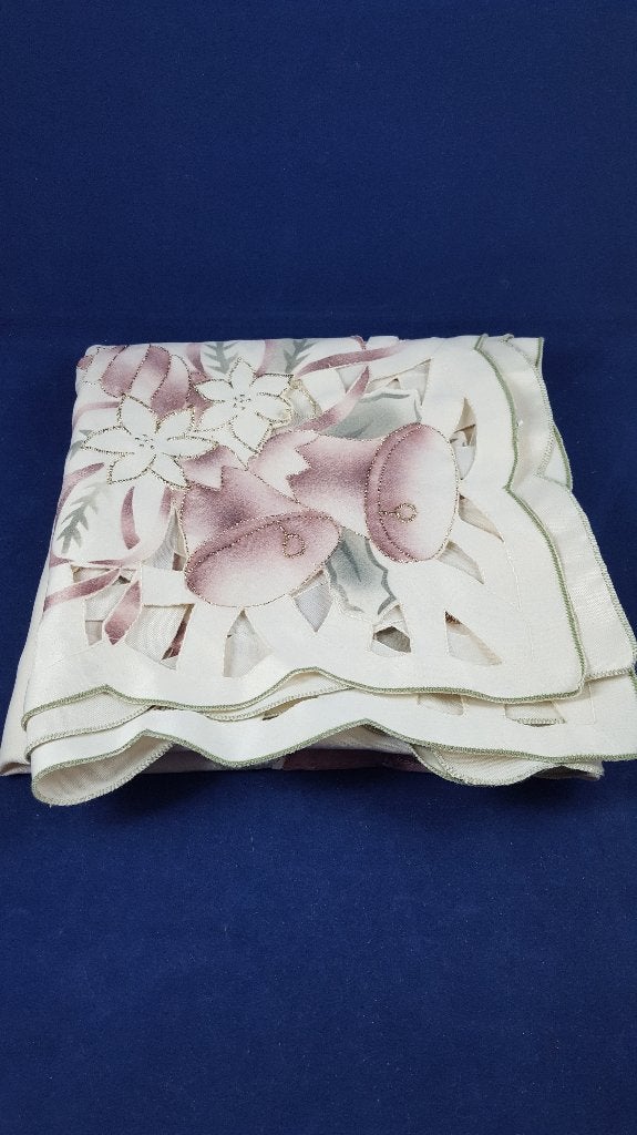 Vintage tafelkleed voor kerst, of onder de kerstboom. W3, Diversen, Kerst, Tweedehands verkoop, Tweedehands verkoop, Gebruikt